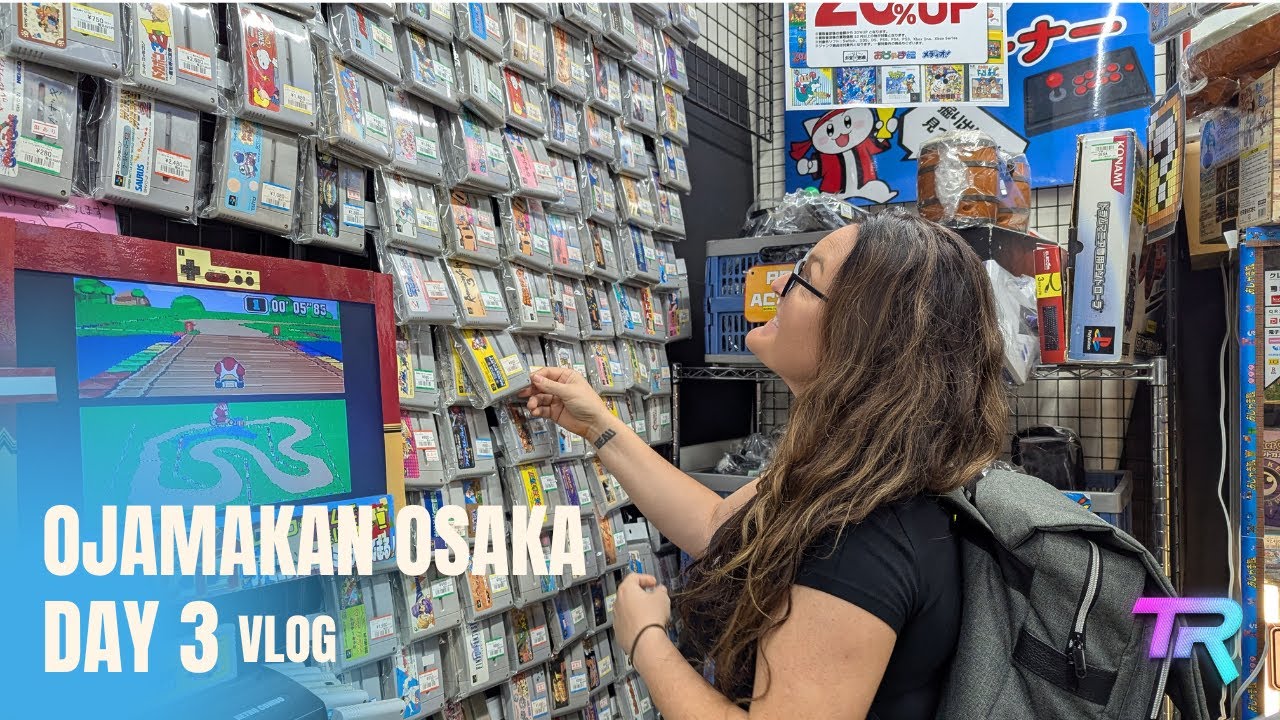 3 Stores in 1 Day - Osaka Hard-Off and Ojamakan (One of the Smallest Retro Game Stores) | Day 3 VLOG