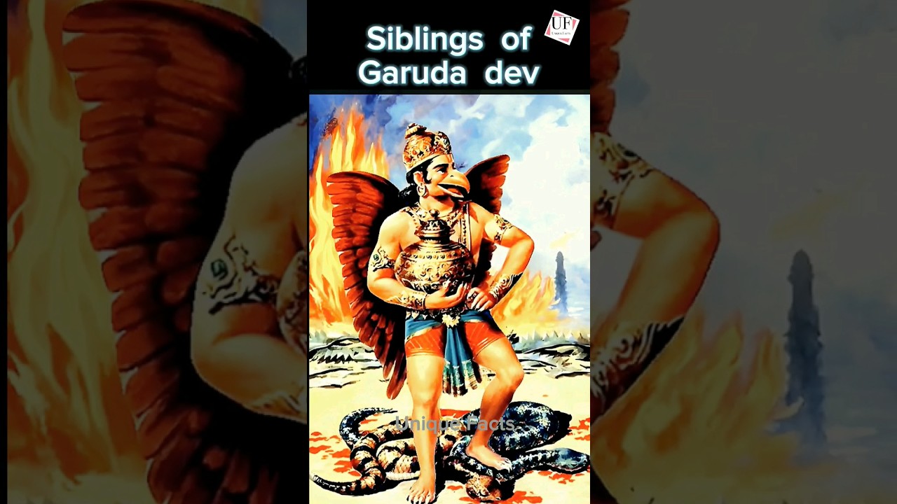 Siblings of Garuda dev|Unique Facts#mahabharat #religion #hindu#hinduism #shorts #sanatandharma#epic