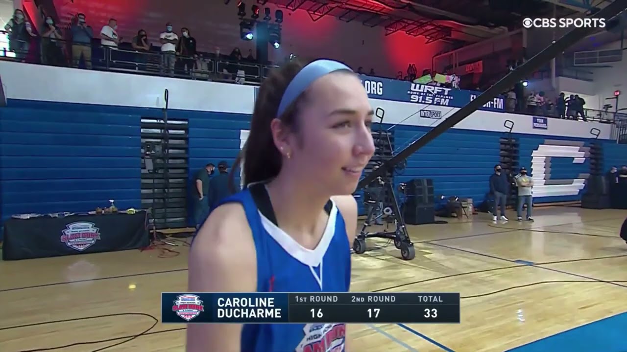UConn Commits Jordan Hawkins, Azzi Fudd, & Caroline Ducharme in 2021 Slam Dunk & 3-Pt Championships