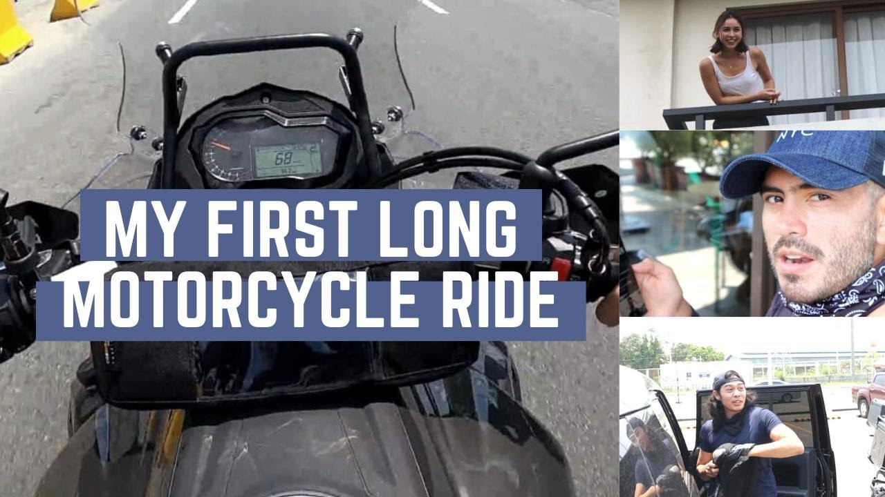 My First Long Motorcycle Ride | Gerald Anderson