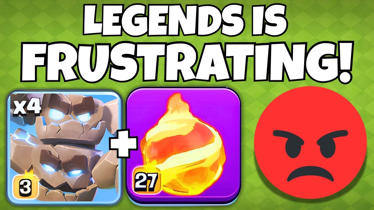 Full Legends Day with Meteor Golems (Crashouts Included)