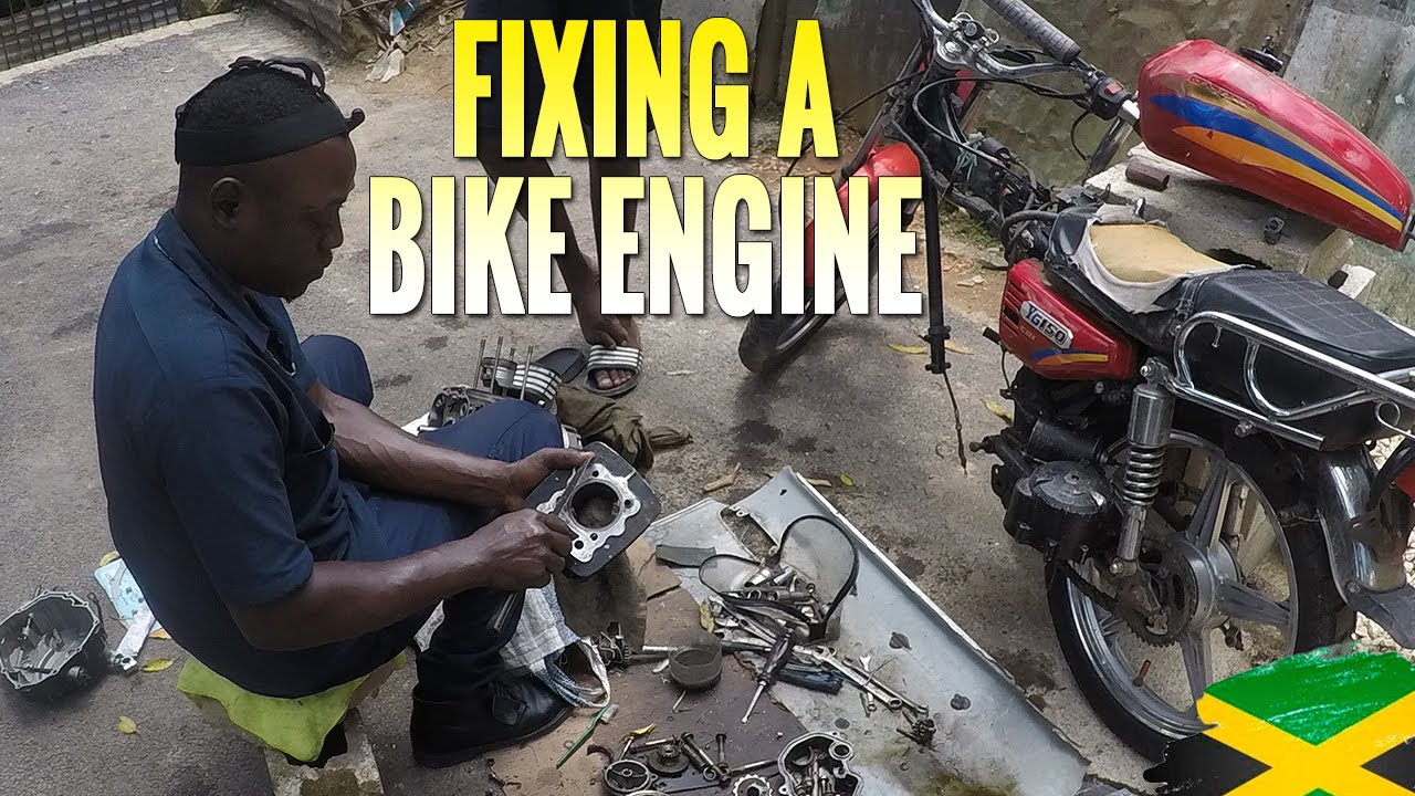 Fixing Up a 150cc Zhujiang Bike From Scratch | Assembling a Motorcycle Cycle Engine In Jamaica