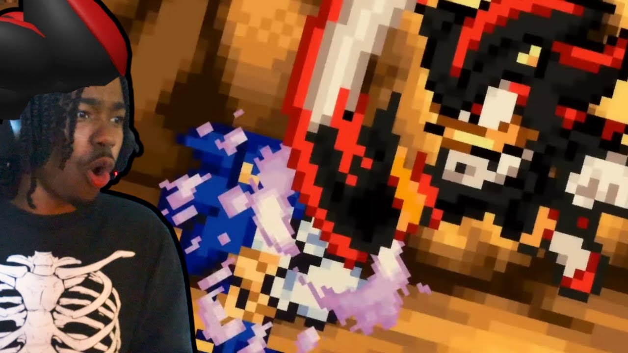 HANDS DOWN THE BEST SONIC ANIMATION I'VE SEEN!!(Sonic vs Shadow Fan Animation)