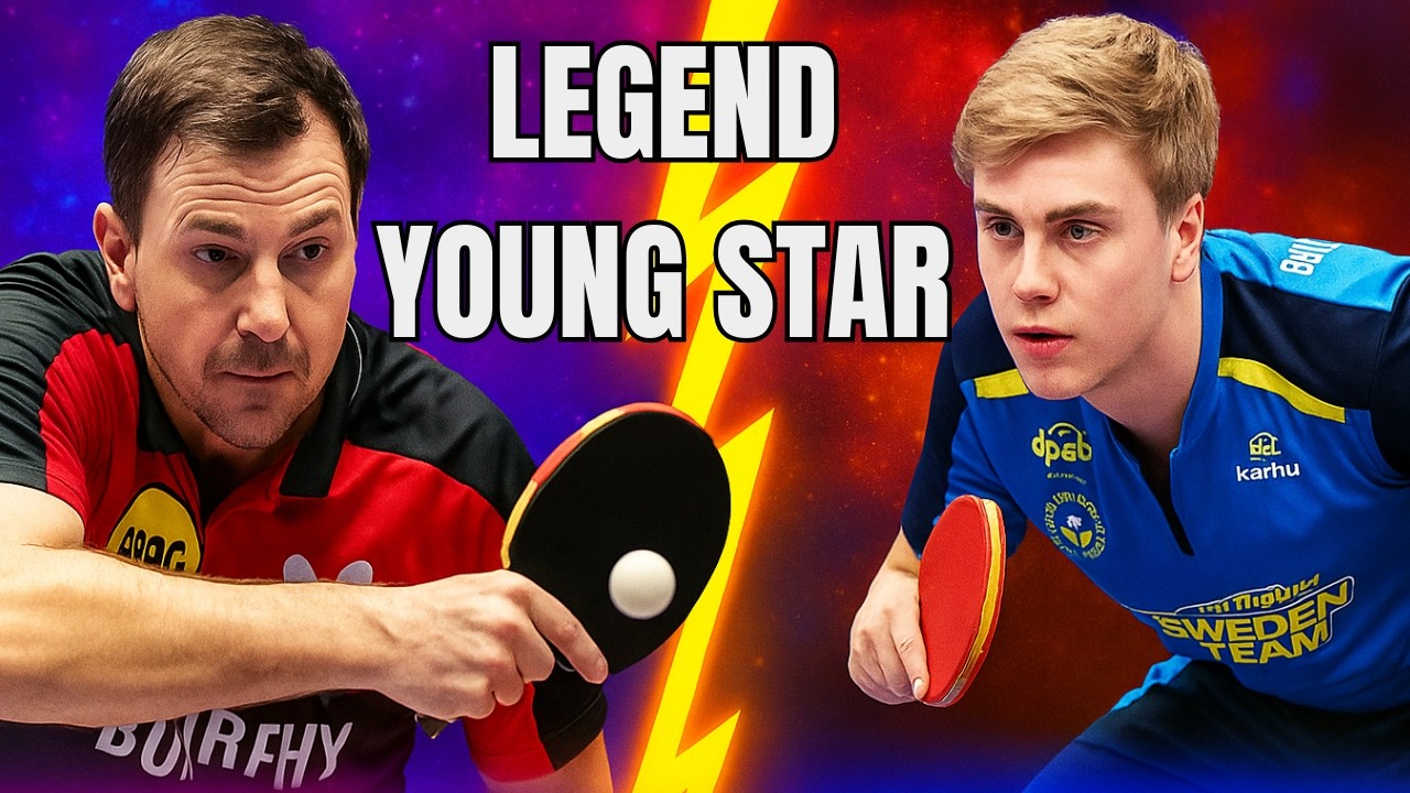 Timo Boll vs Truls Moregardh Table Tennis BATTLE!