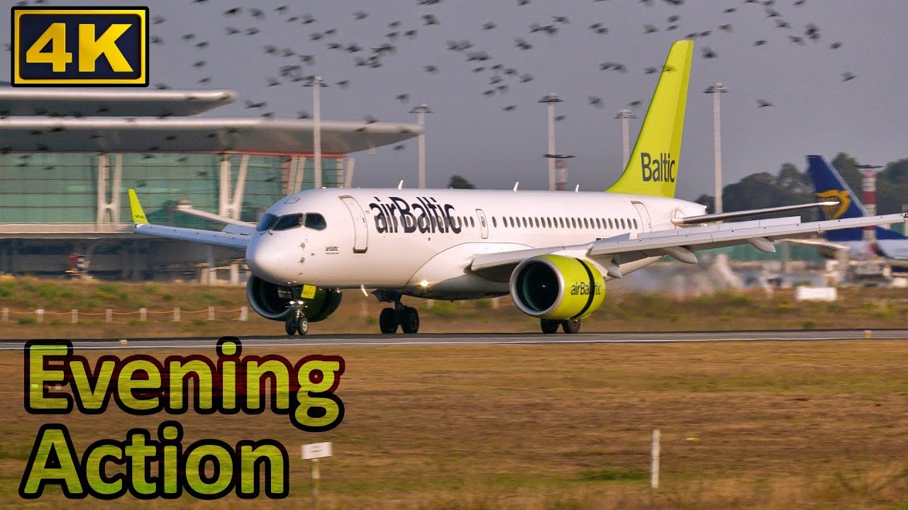 4K  -  Plane Spotting in Porto Airport