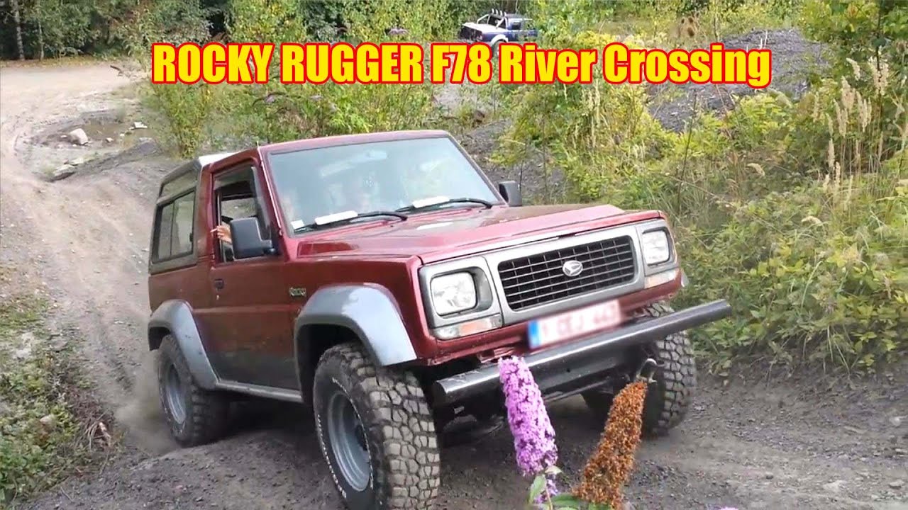 Daihatsu RUGGER F78 TAFT ROCKY Independent Turbo Diesel | River Crossing Off Road 4x4