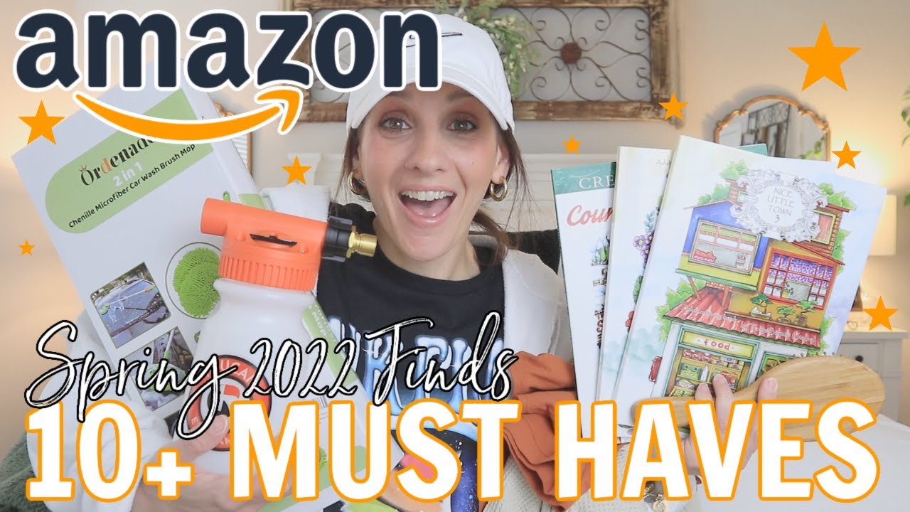 2022 AMAZON MUST HAVES | CLOTHING, PET, CAR ACCESSORIES, GAMES, COLORING BOOKS, AND THE BEST BLUSH!