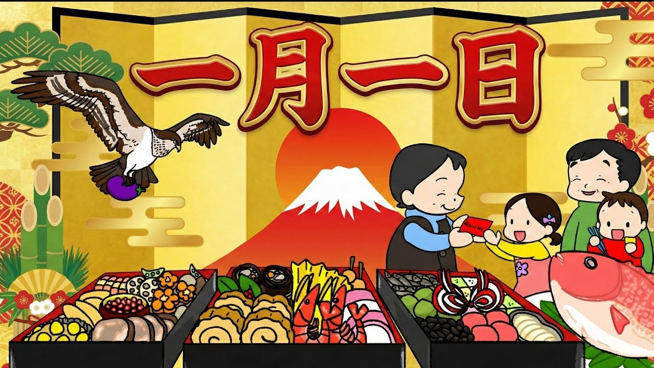 一月一日【童謡】【唱歌】Japanese Traditional Song