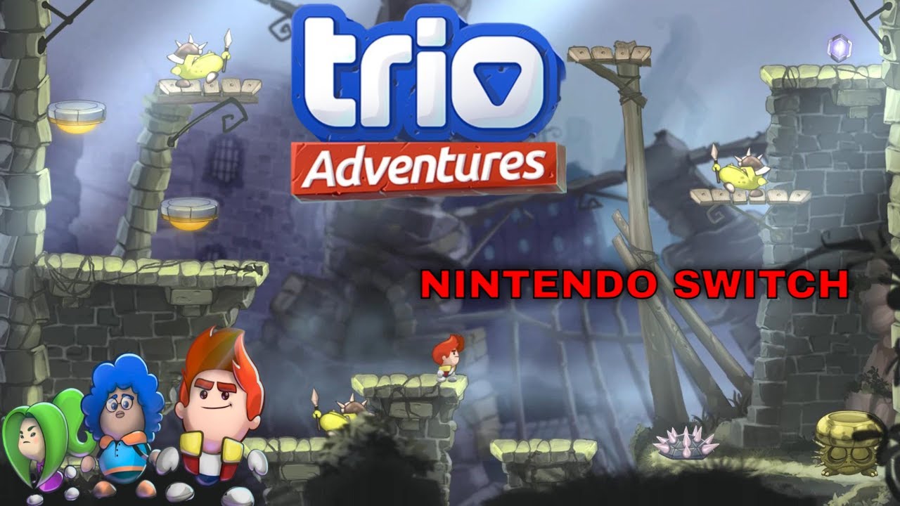 Trio Adventures - Nintendo Switch gameplay release - looking for