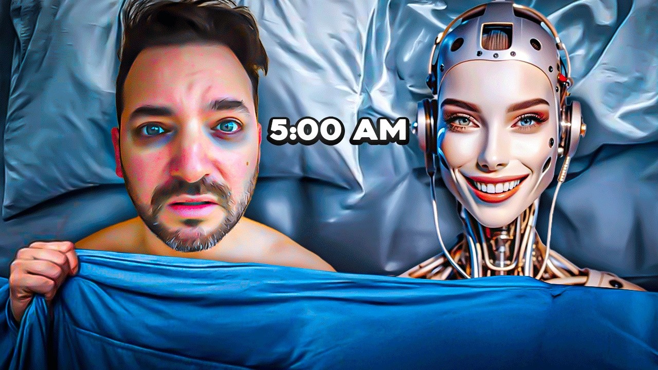 PASO UN DIA COMPLETO CON  LA INTELIGENCIA ARTIFICIAL 😱🤖 - FINAL INESPERADO