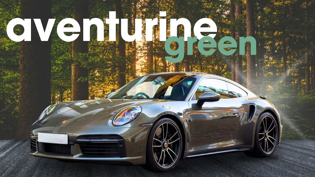 Porsche 911 (992) Aventurine Green