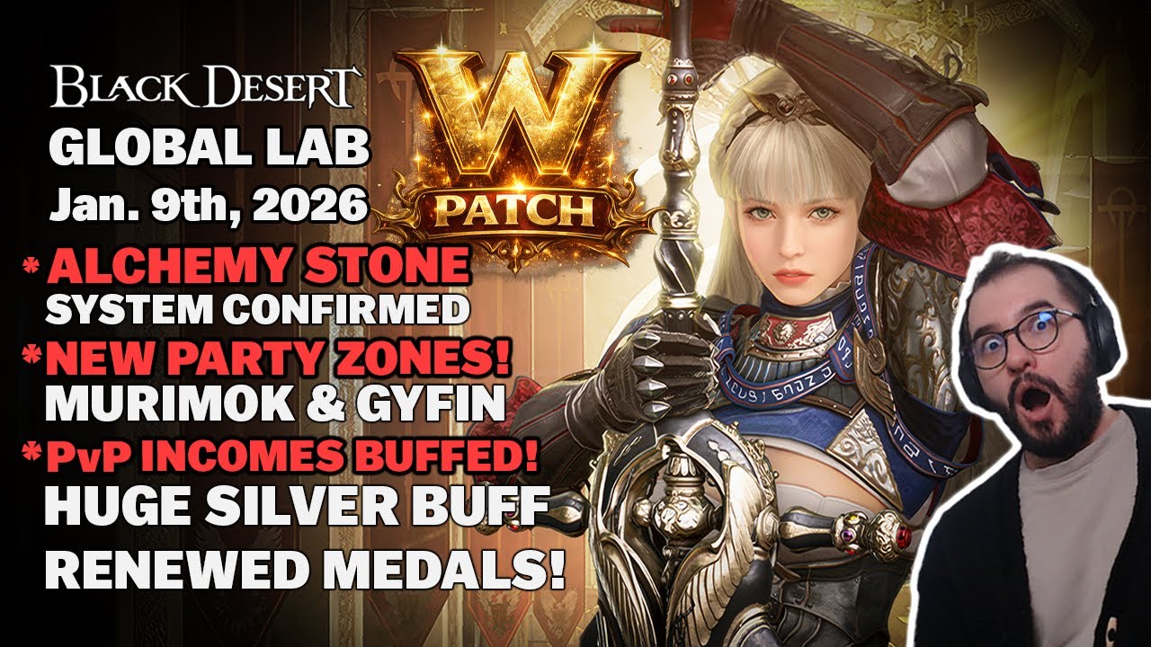 BDO | New Group Grind Zones "Gyfin and Murimok", PvP Income Buffs & Alchemy Stone Rework (At Last)