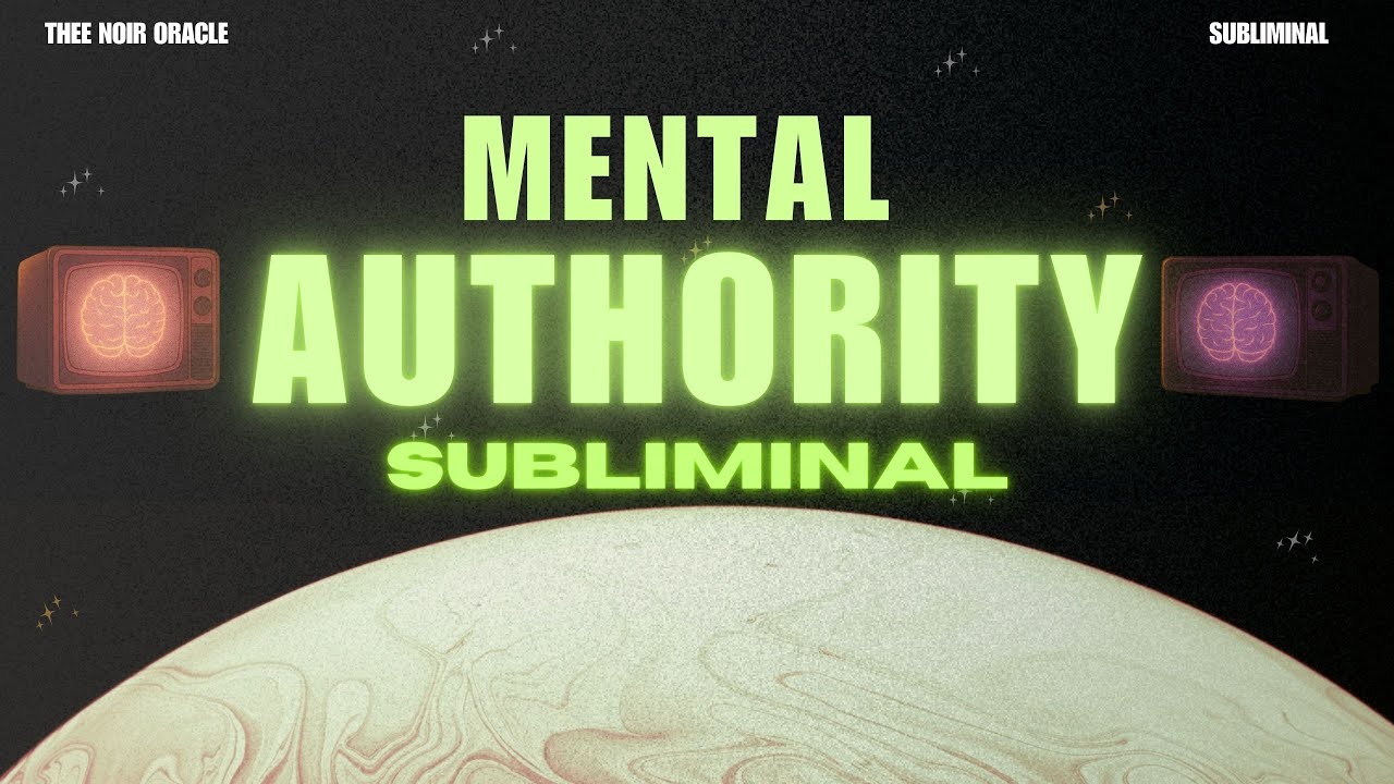 MENTAL AUTHORITY SUBLIMINAL | TRAIN YOUR BRAIN TO STOP SPIRALING (NO TOXIC POSITIVITY) 💚