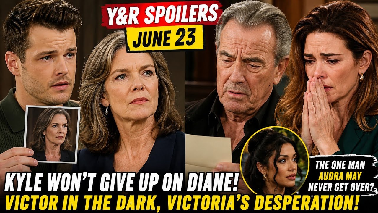 Young and the Restless June 23: Kyle Pursues Diane as Victor Remains in the Dark