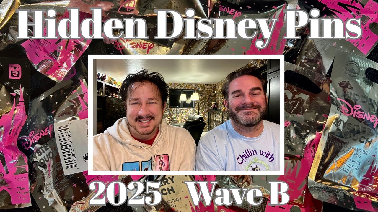 Hidden Disney Pin Unboxing 2025 Wave B 