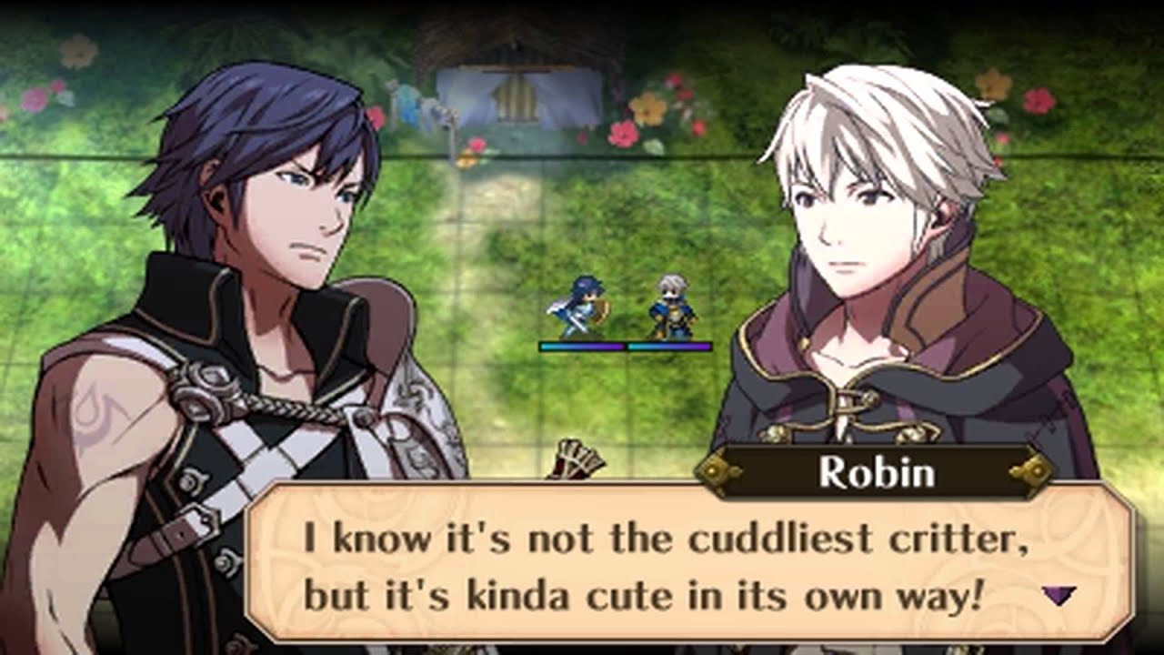 Fire Emblem Awakening - Male Avatar (My Unit) & Chrom Summer Scramble Conversations