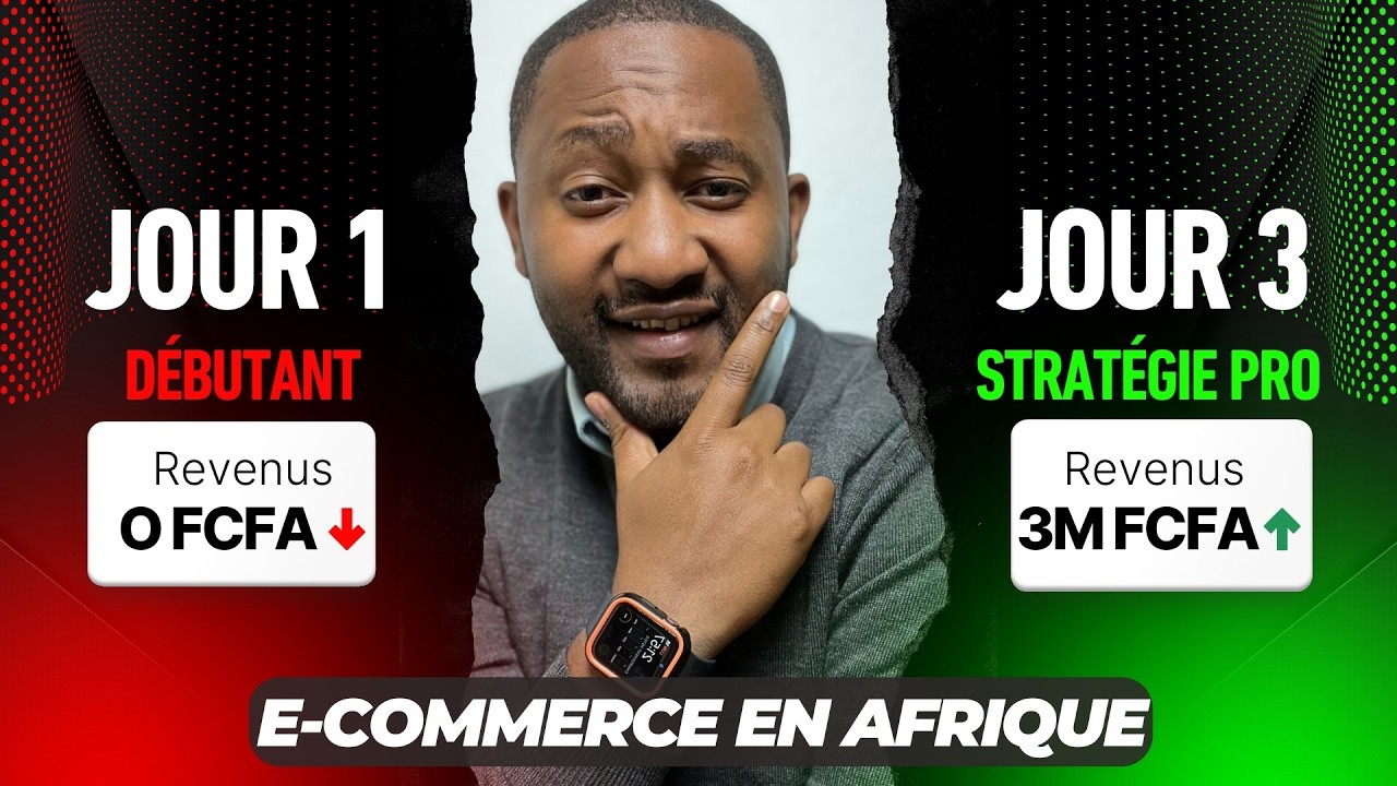 Comment on fait 1MILLIONS FCFA par jour en e-commerce en Afrique