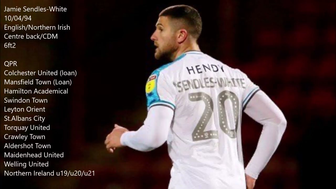Jamie Sendles-White Highlights