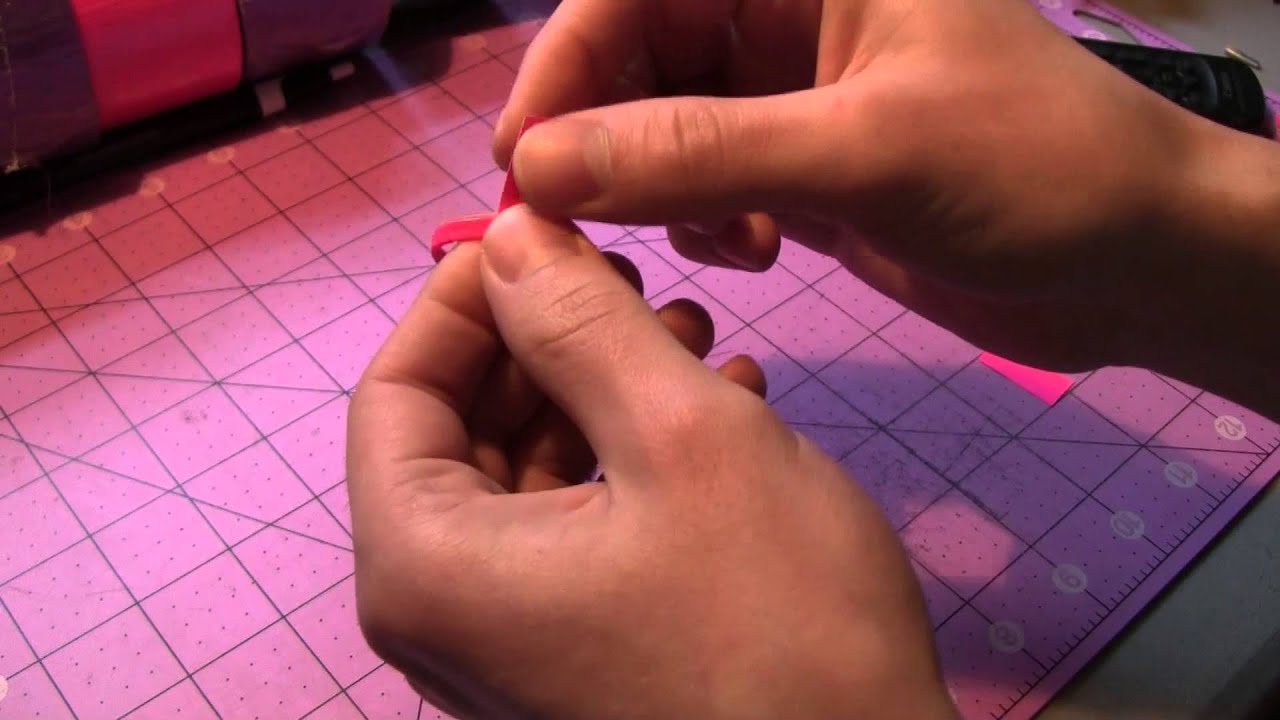 How to make a Duct tape loop bracelet!