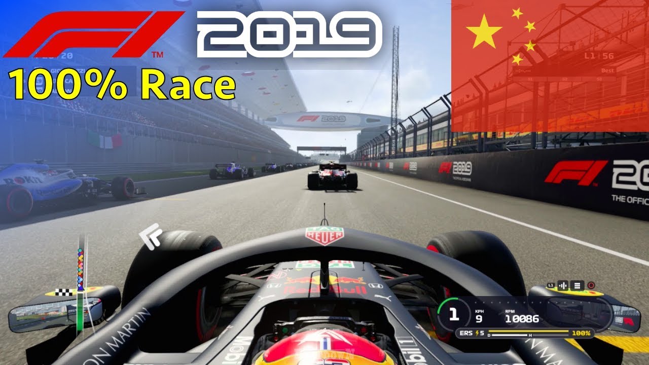 F1 2019 - Let's Make Albon World Champion #3: 100% Race China