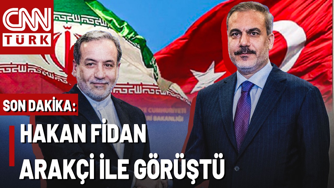 SON DAKİKA🚨Hakan Fidan İranlı Mevkidaşı Arakçi İle Telefonda Görüştü
