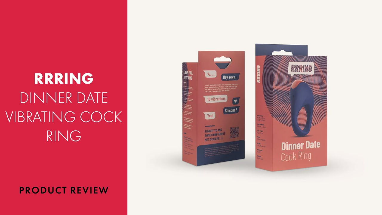 RRRing Dinner Date Vibrating Cock Ring Review | PABO