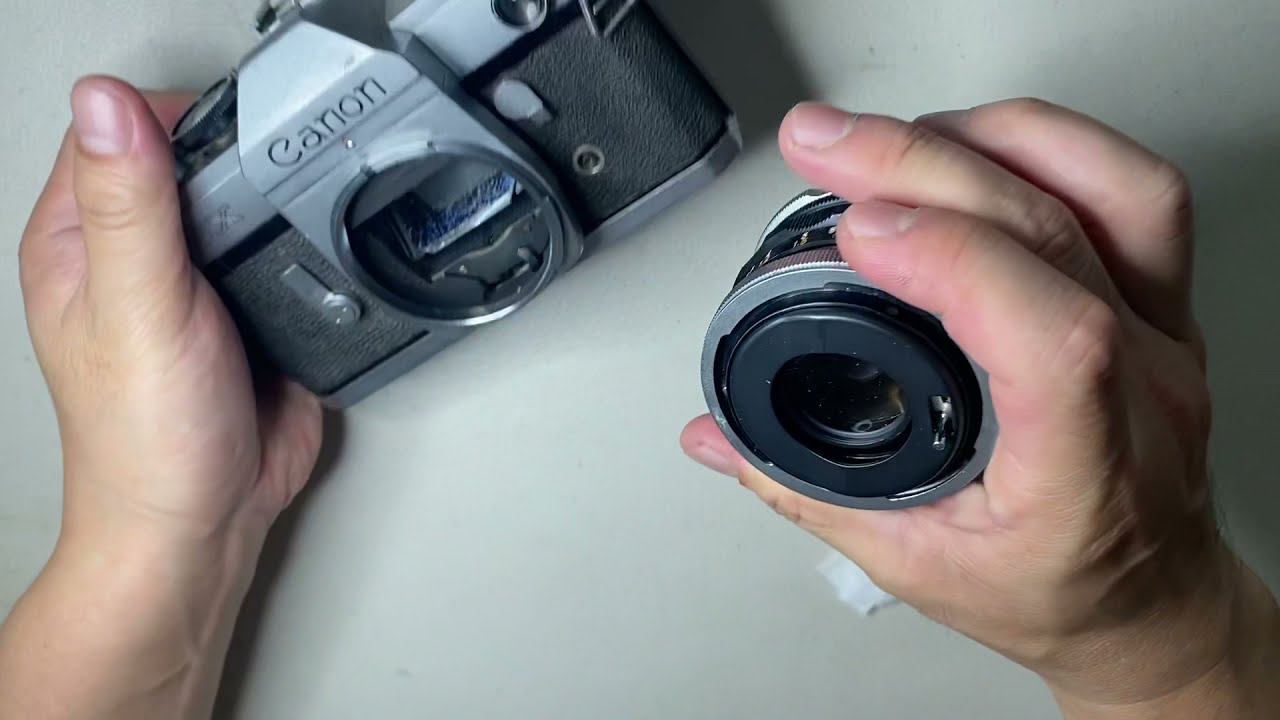 Repair Canon FX Film camera / 필름 카메라 캐논 FX 수리 Ep.01