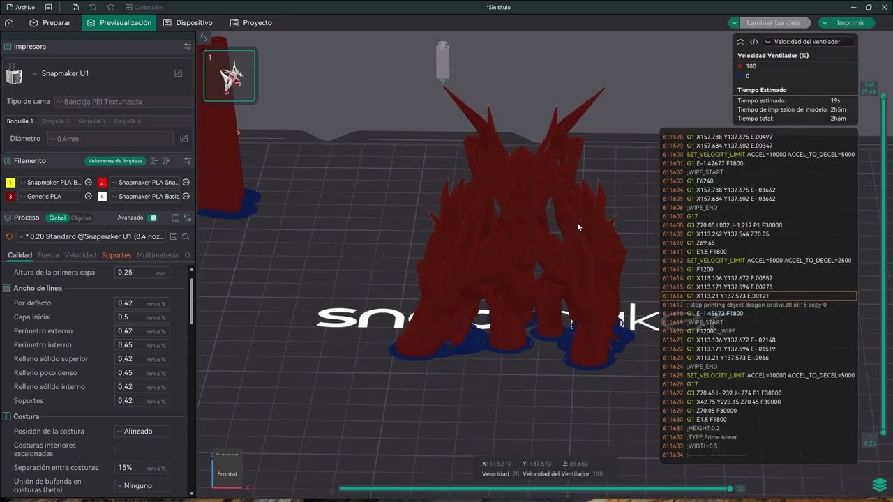 Video 9 Tutorial Snapmaker orca 