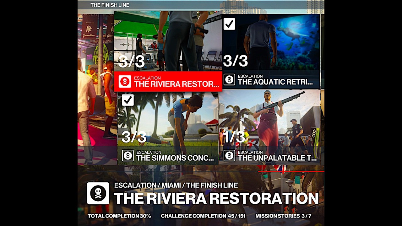 Hitman The Riviera Restoration