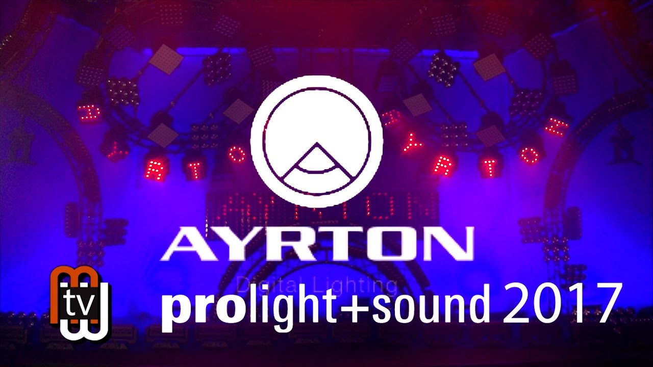 Ayrton - шоу-презентация компании (Prolight+Sound 2017)
