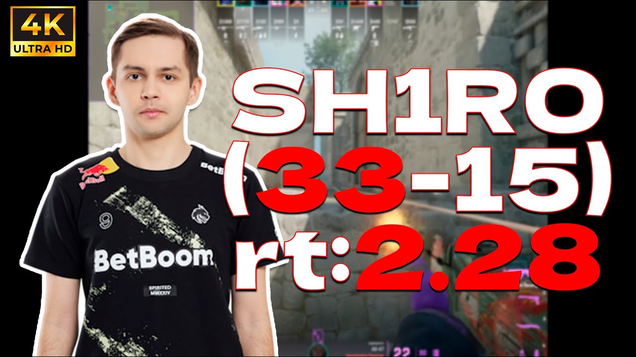 sh1ro (33-15) rt:2.28 vs 3000 ELO LOBBY l EU FACEIT RANKED l (ancient) | #cs2 #pov