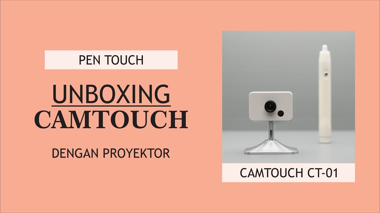 Unboxing CamTouch-Touchkoya | Alat Untuk Membuat Dinding dan TV  Biasa Jadi Touch Screen