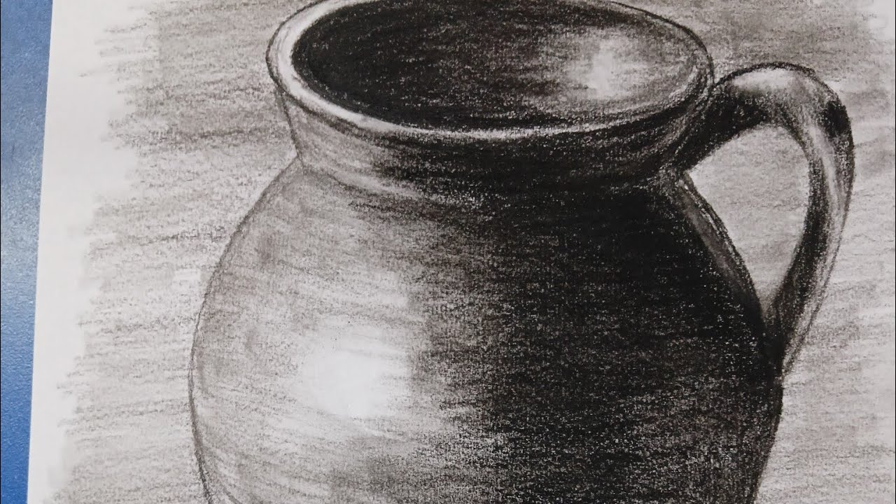 STILL LIFE SKETCH⚱️ FREE HAND 🏺