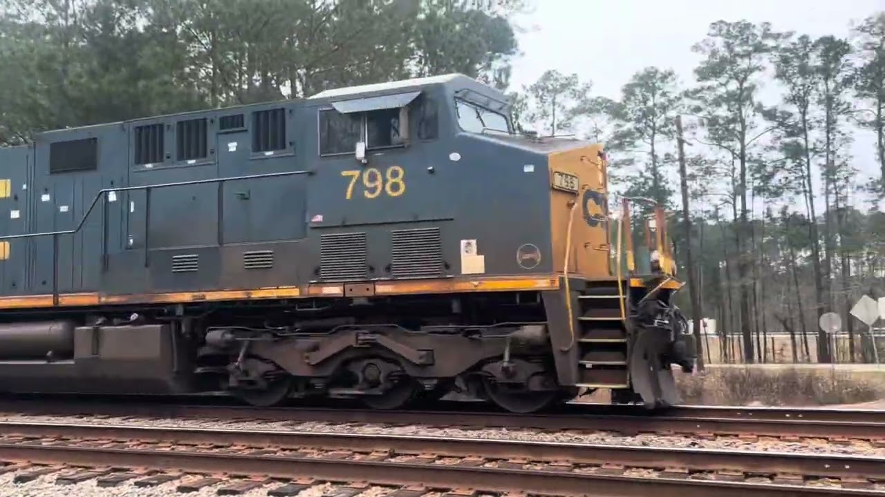 CSX I138 being a latester at Port Wentworth, GA. 1/25/26