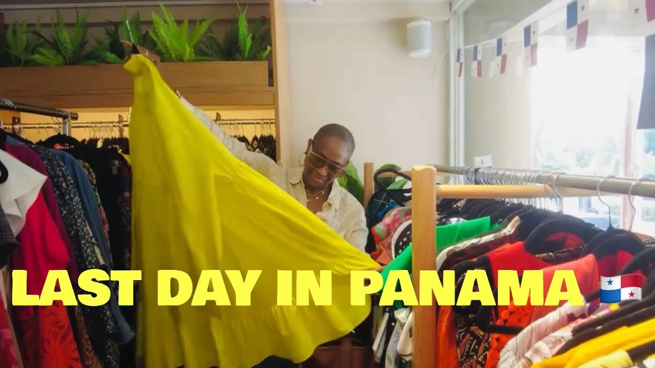 My Last Day in Panama ~ Unexpected Filming, Consignment Store Finds & Mini Haul!