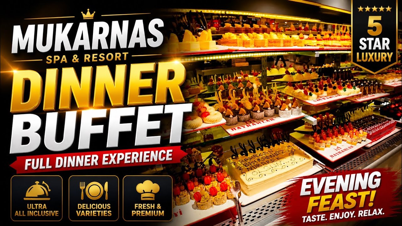 Mukarnas Resort & Spa Dinner Buffet Ultra All Inclusıve Alanya Turkey