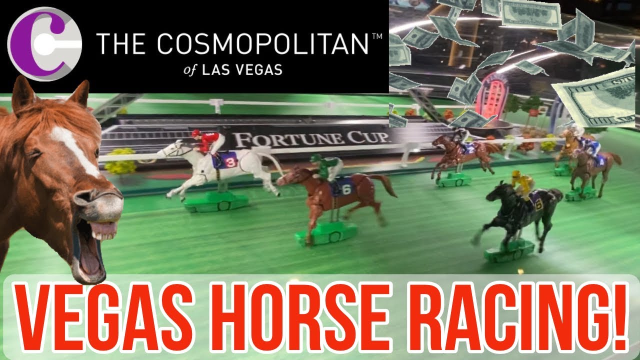 COSMOPOLITAN Horse Racing Machine! Las Vegas Casino! Fortune Deluxe Derby Cup! 2021!
