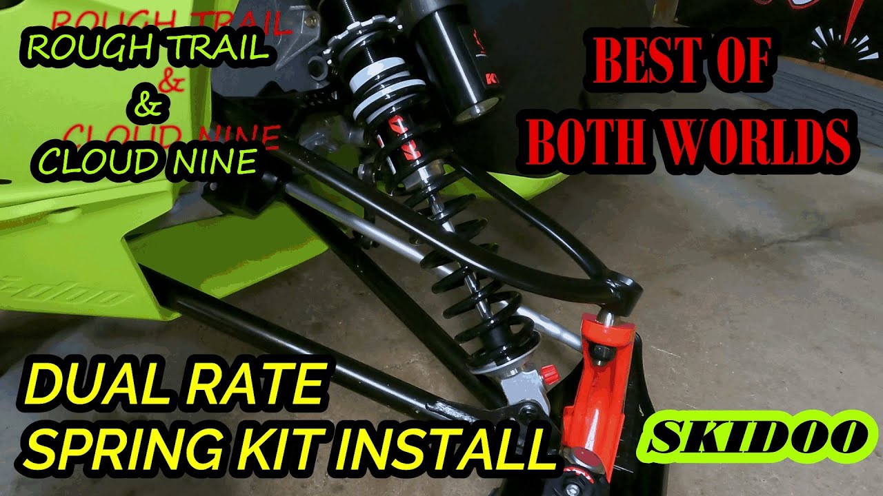 2020 SKI DOO XRS DUAL RATE SPRING KIT INSTALL FROM ACCELERATED TECHNOLOGIES