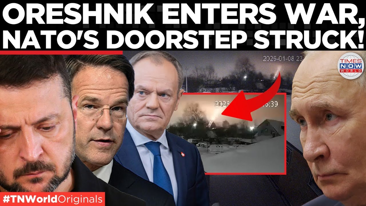 ORESHNIKS UNLEASHED: Putin Fires Ballistic Missile Just 40km From NATO Border | Times Now World