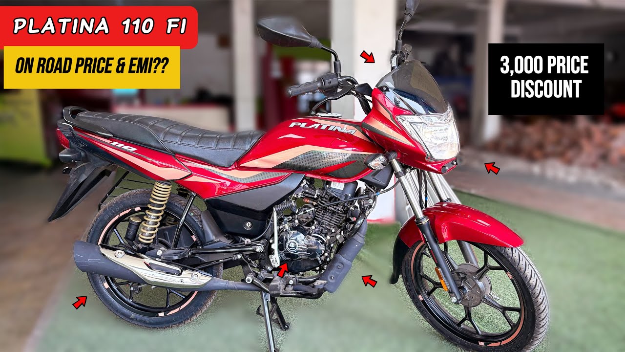 Bajaj Platina 110 FI OBD-II New Model 2026 - After GST 2.0 Price EMI? New Update Mileage |newplatina