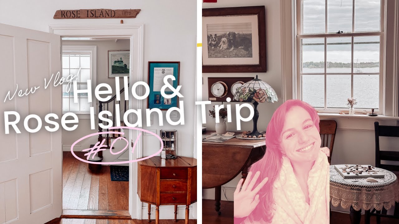 Hello & Rose Island Trip 🐚