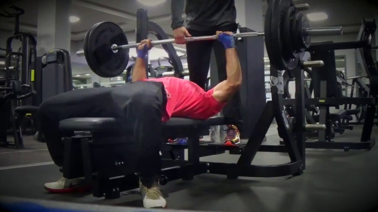 Développé Couché — 3x120, 2x135 et 14x100 kg