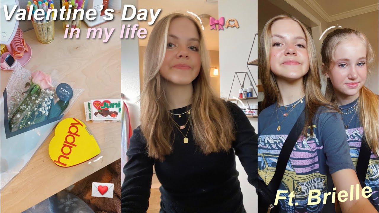 Valentine’s Day in my life! 💐💗 crumbl, sleepover, bf reveal, and more! // Mia Elizabeth