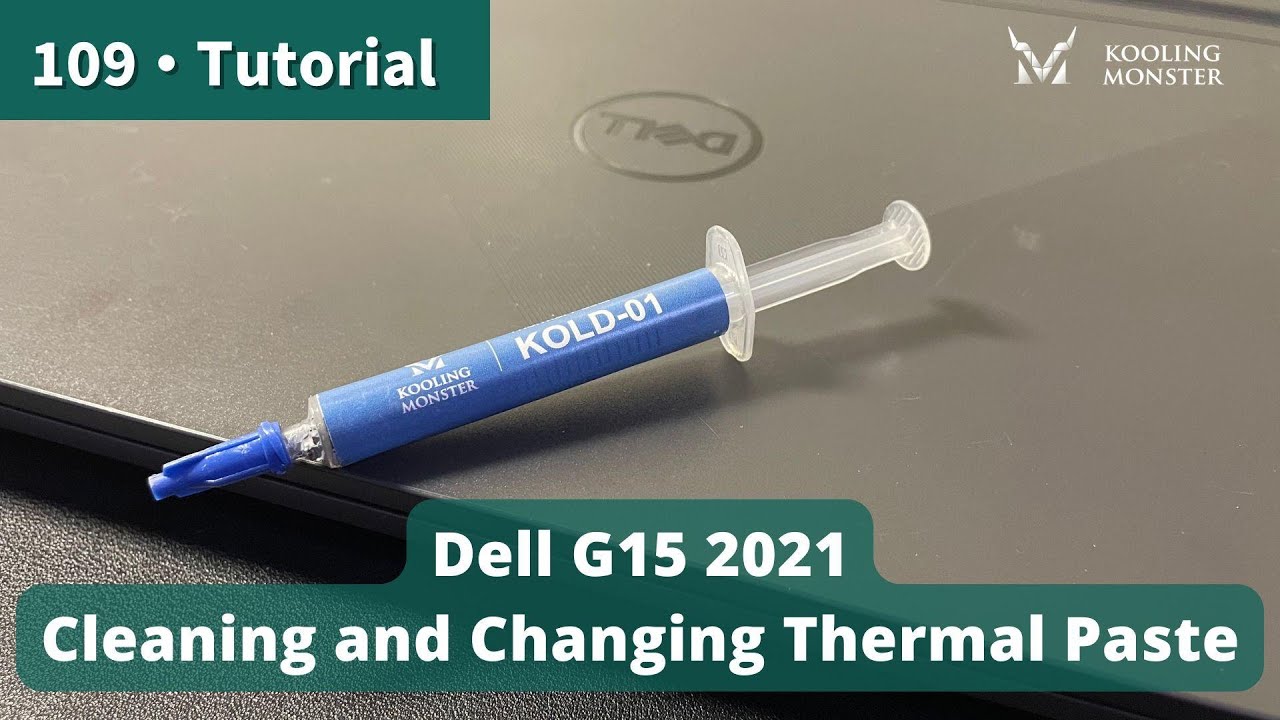 Speed Up Your  Dell G15 2021 Prevent Overheating With Dust Cleaning & New Thermal Paste