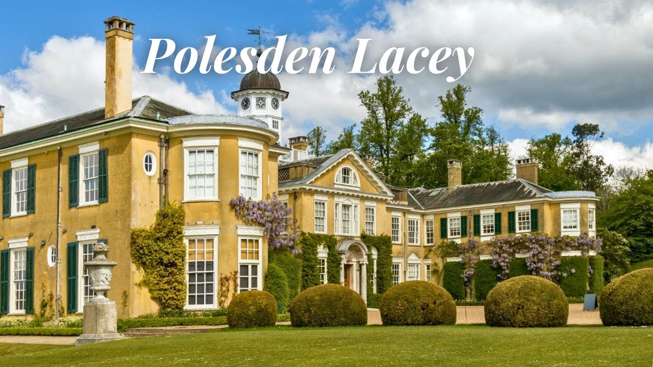 Polesden Lacey, a tour of Edwardian house with golden room in Great Bookham, Dorking