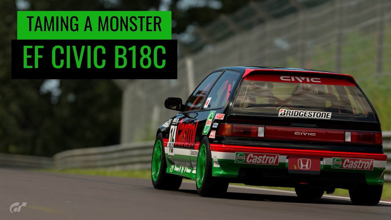 Taming A Monster - EF Civic B18C Swap - Gran Turismo 7