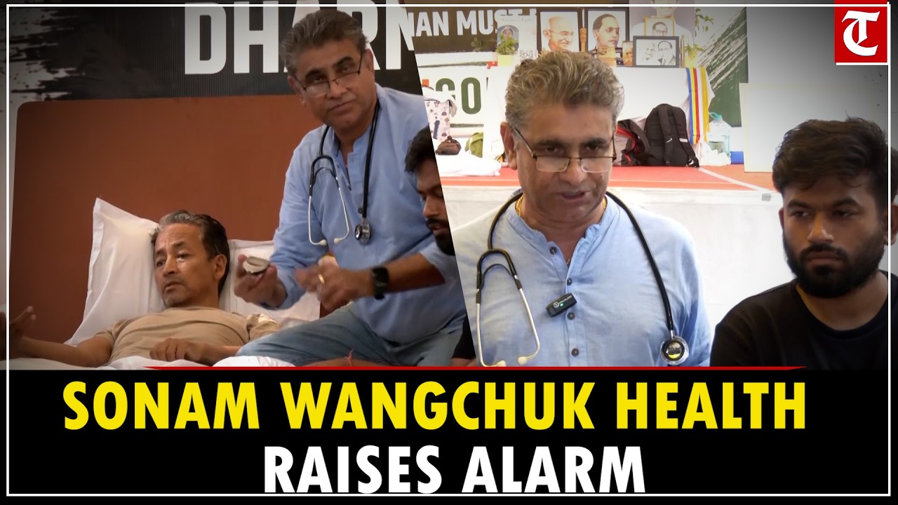 Sonam Wangchuk Hunger Strike Enters Day 19, Doctors Raise Health Concerns