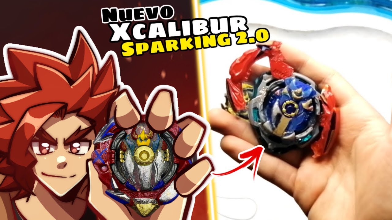 Reviviendo a XCALIBUR SPARKING, Beyblade Burst | NeozBey #beyblade #beybladeburst