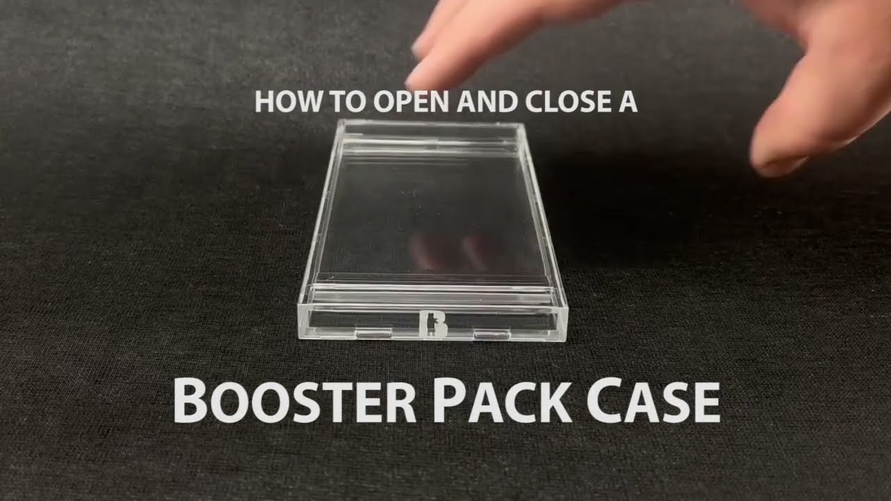 Booster Pack Acrylic Case Instructions