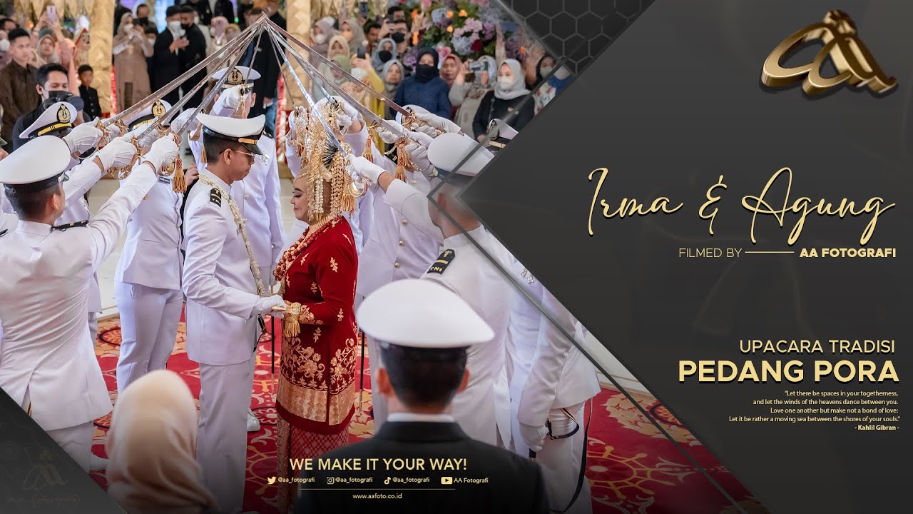 AA FOTO | Prosesi Upacara Tradisi Pedang Pora TNI AL | Irma & Agung
